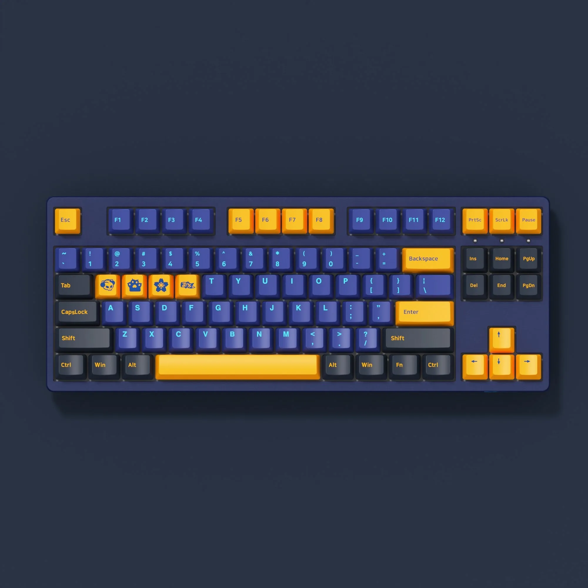 Akko 3087DS Horizon Mechanical Gaming Keyboard Wired 87-Key TKL