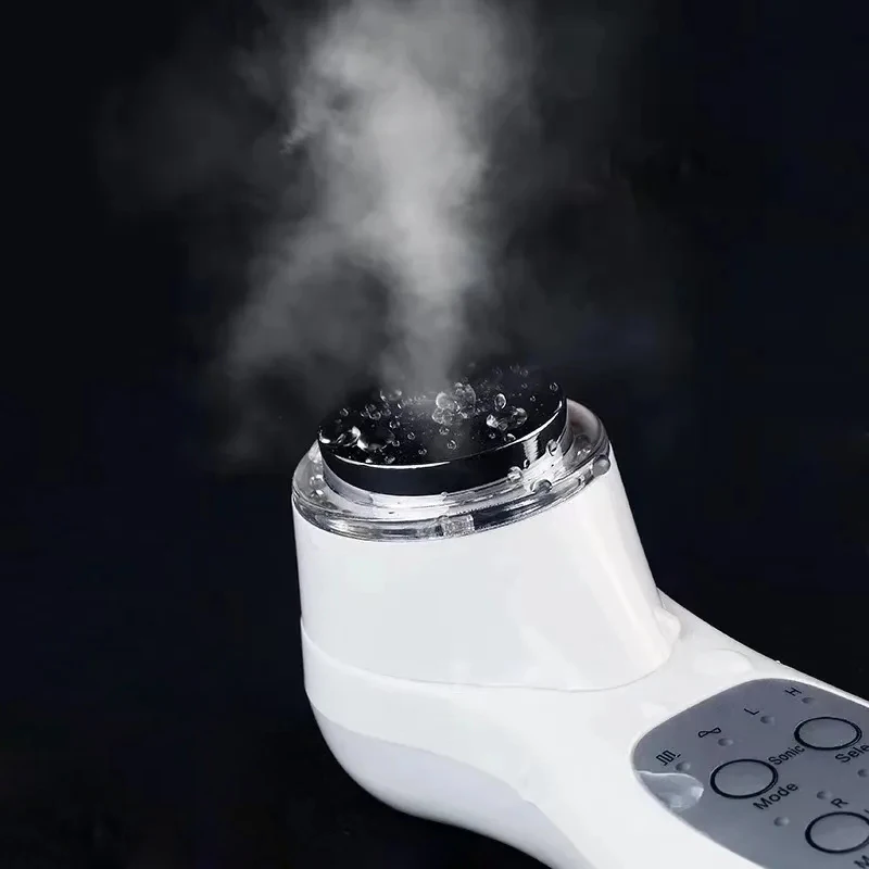 1Mhz 3Mhz Electric Ultrasonic Face Cleanser Massager 7 Colors Photon Sonic Lifting Facial Skin Care Anti Aging Wrinkle Removal