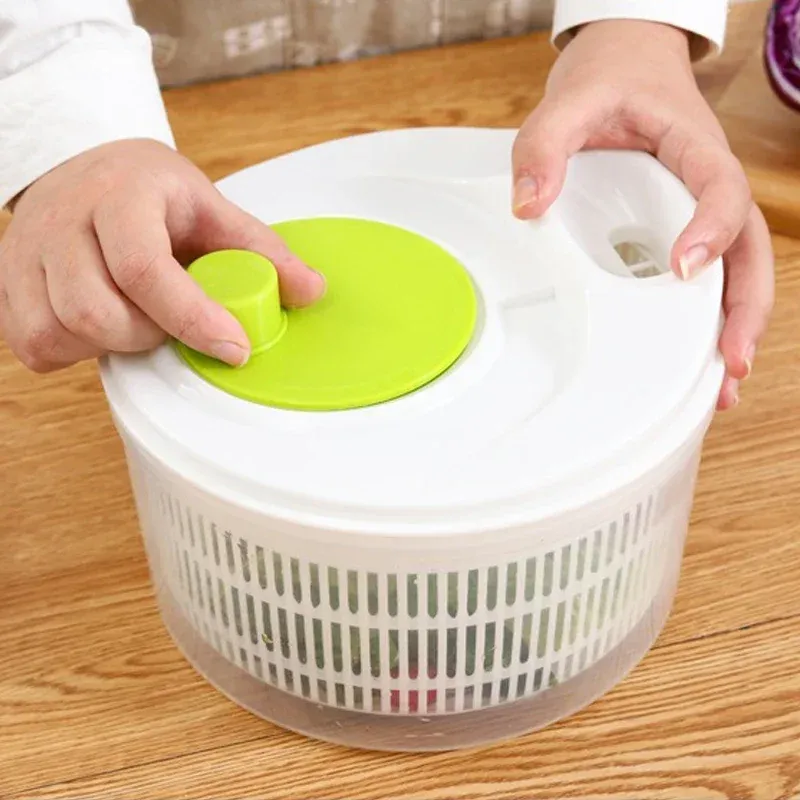 Kitchen Sink, Fruit Drainage Basket, Vegetable Dehydrator, Salad Manual Rotary Dryer, Fruit Tray Cleaning Tool