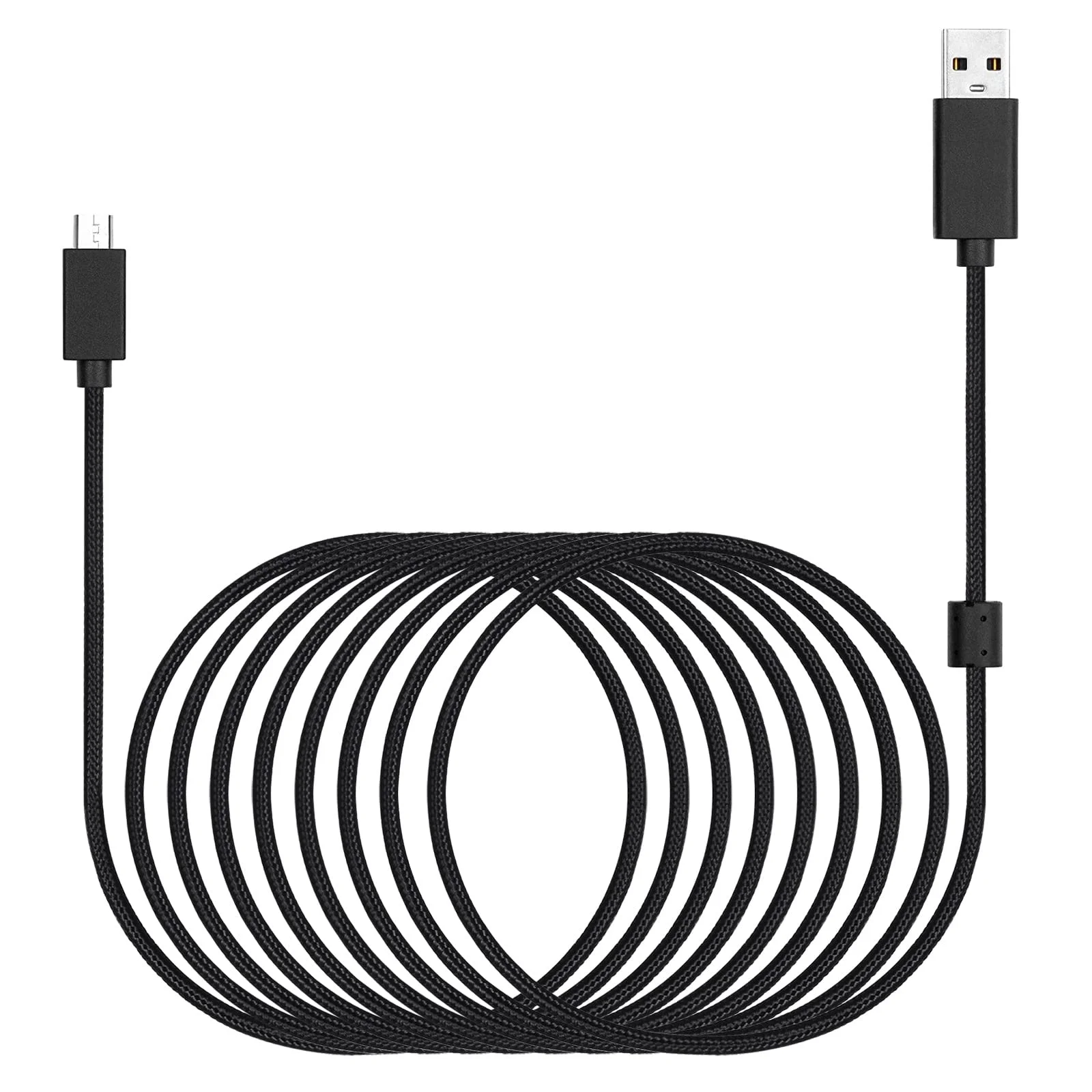 

OFC нейлоновый Плетеный сменный USB-кабель для зарядки для наушников Logitech G635 G633 G933 G935 G633S G933S