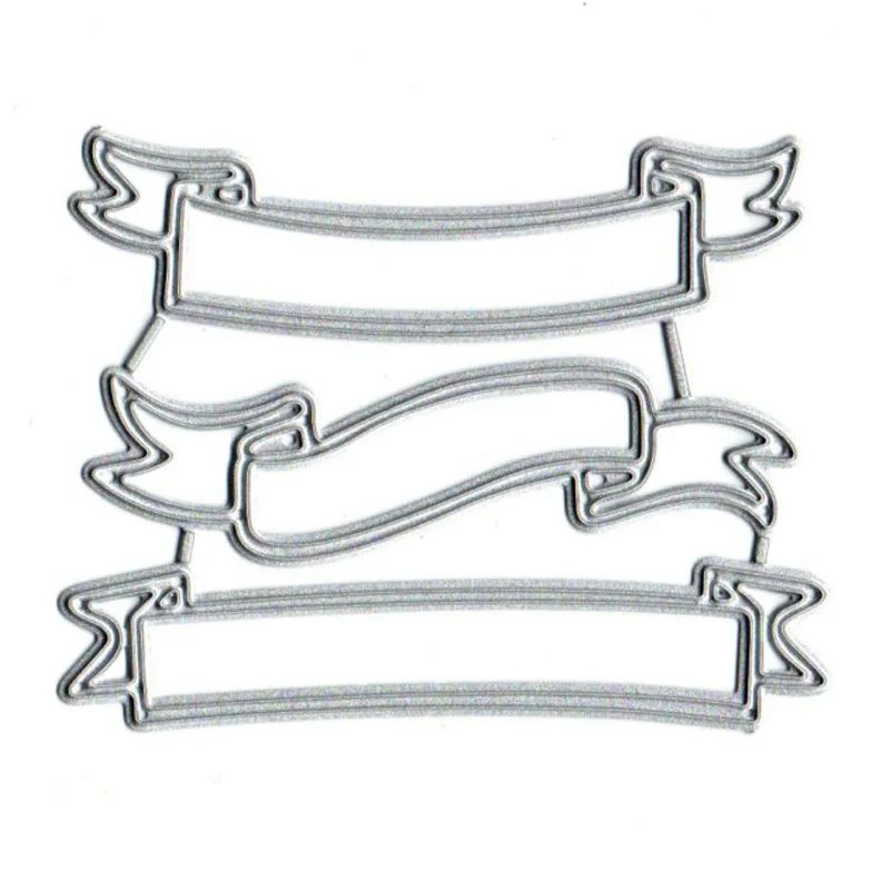 배너 라벨 북마크 스크랩북 커팅 다이 엠보싱 금형 나이프 금형 블레이드 펀치 스텐실 수공예품 다이 2024