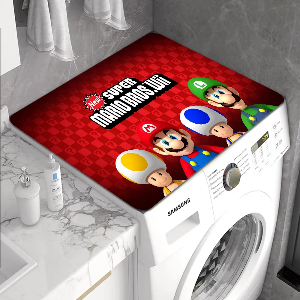 Game Super M-MarioS-S Kitchen Dish Mat Absorbent Dining Table Mats Retro Non-slip Placemat Coffee Dish Tableware Mat Home Decor 2