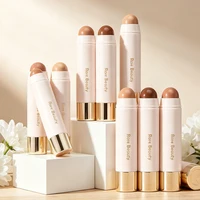 Rare Beauty Always Sunny Happy Sol Silky Three-dimensional Bronze Contour Stick Natural Matte Blusher Highlight Gloss Mirror 1