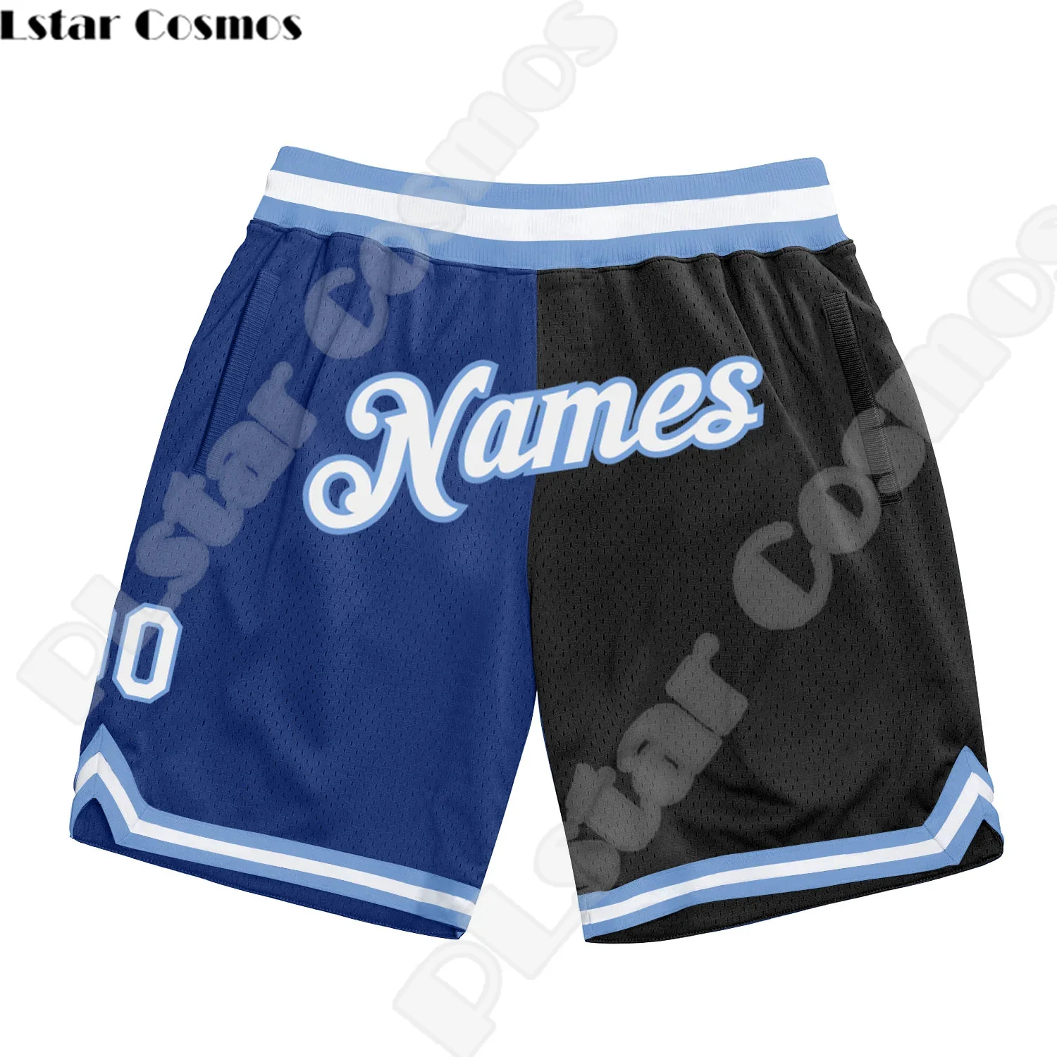Custom Name DIY Logo Pattern Team Number Basketball Shorts Pants Retro Breathable Mesh 3DPrint Summer Harajuku Drop Shipping A14 4
