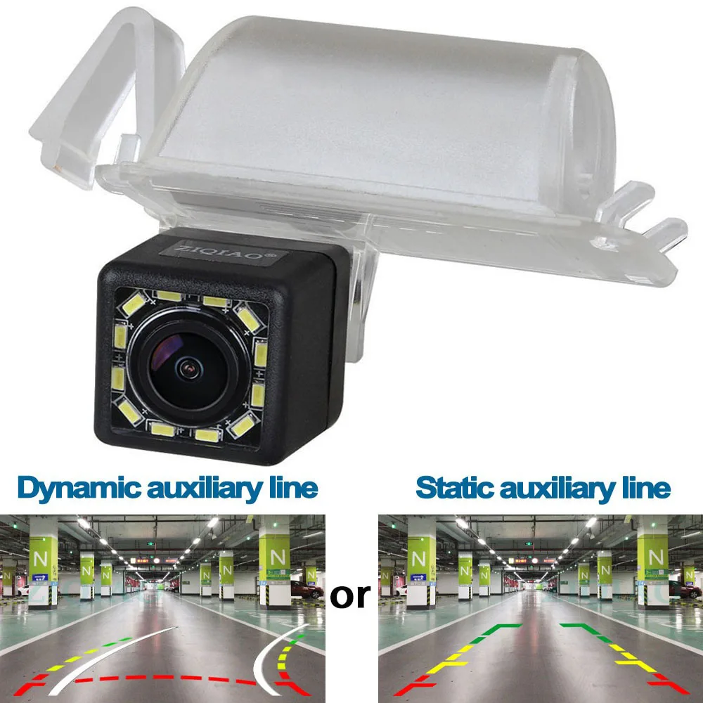 

ZIQIAO for Chevrolet Sail Optra 2009-2019 Cruze 2008-2018 Caprice 2006-2019 Camaro Bumblebee 2009-2015 HD Rear View Camera HS178