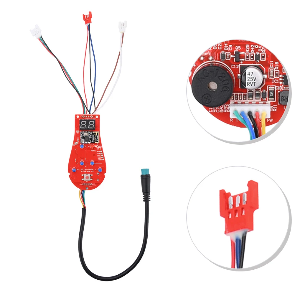

Для 3,5-дюймового дисплея приборной панели 8,5*4 см, печатная плата, панель электрического скутера, дисплей, ремонт, замена, запчасти для скутера, аксессуары