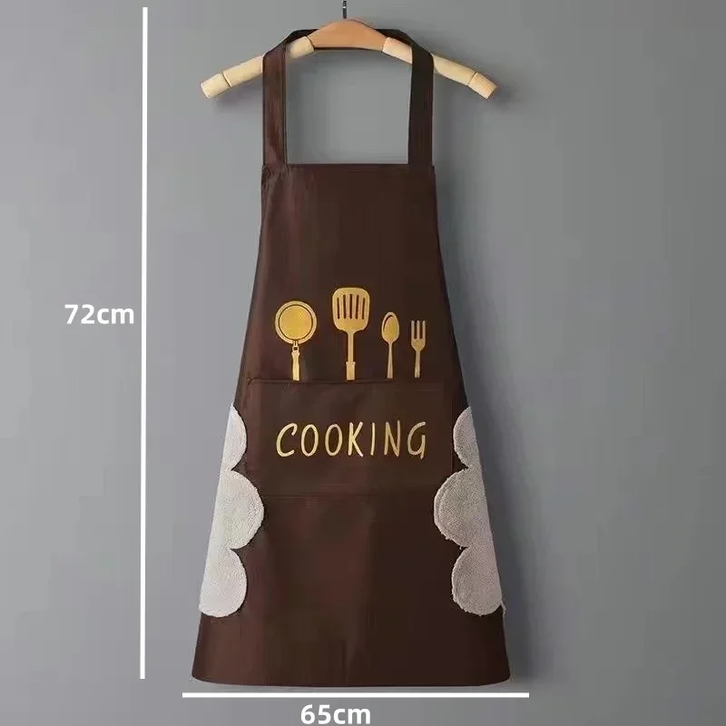 Waterproof PVC Cooking Apron for Kitchen Cleaning