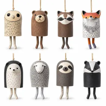 Handmade Animal Hanging Wind Chime 1