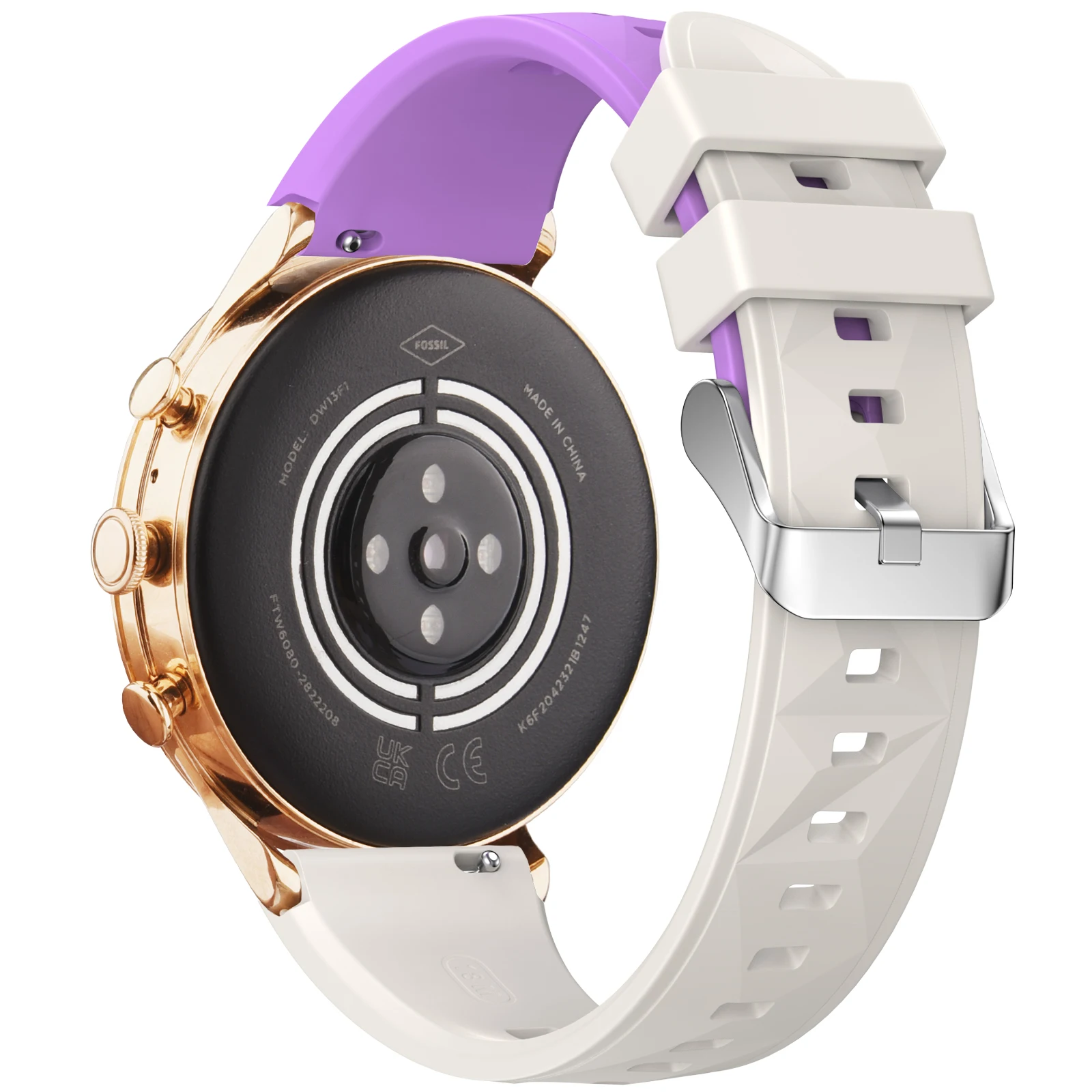 Versatile 18mm Silicone Watch Strap - Premium Comfort & Style