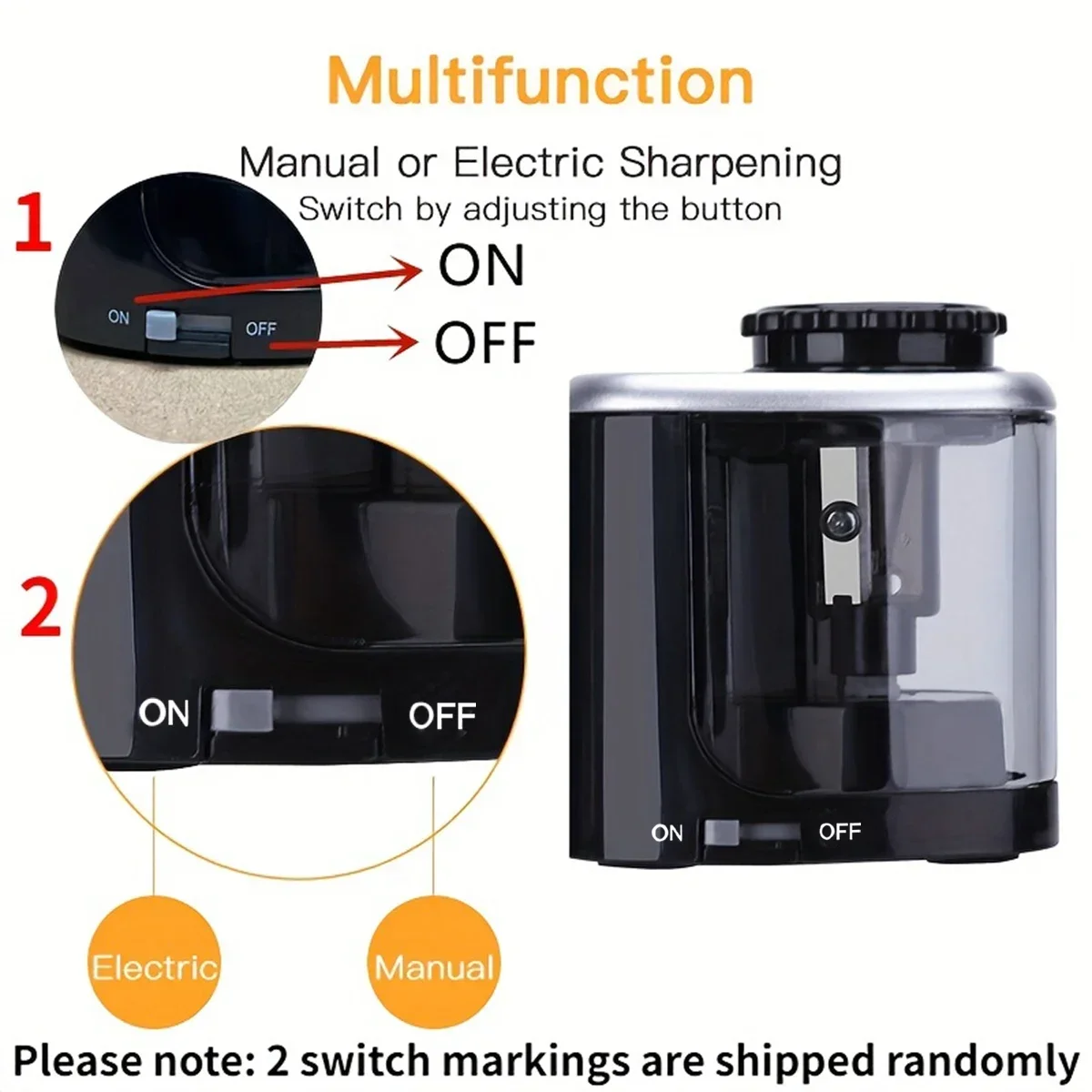 Automatic Desktop Pencil Sharpener 4