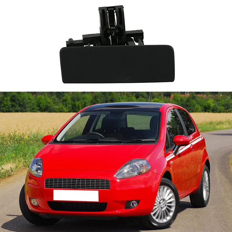 Auto schwarz Handschuh fach vorne Deckel Griff verschluss 735426145 Auto  Ersatzteile für Fiat Grande Punto 2005 2006 2007 2008 2009 - AliExpress