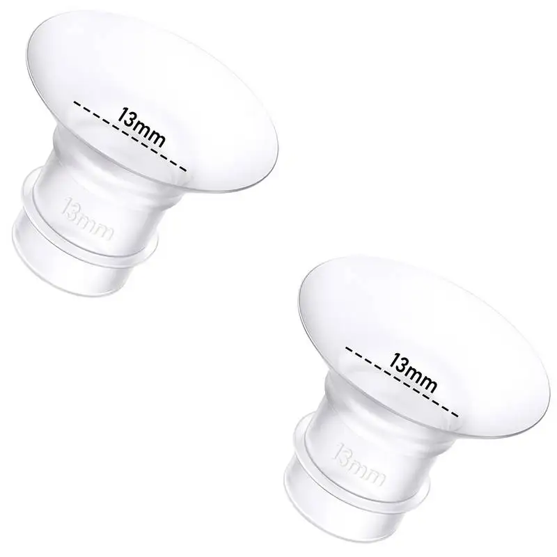 11 Size Flange Sizing Kit for 24mm Flange/Shield of Most Pumps, Silicone Flange Insert for Momcozy/Spectra/Bellababy Breast Pump 6