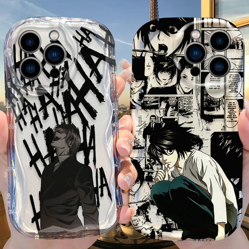 Japanese Manga D-Death N-Note L·Lawliet Themed Silicone Soft Case Cover