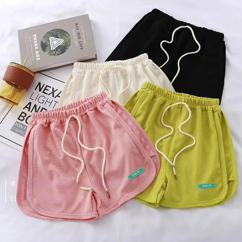 Baby Girls Boys Shorts Kids Short Pant Toddler Candy Color Trousers Summer 1 To 12 Yrs Children's Clothes Casual