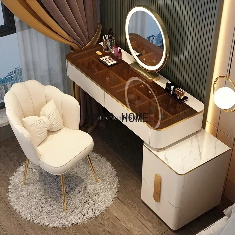 

Mirros Dresser Table Household Bedroom Makeup Dressing Table Table Luxury Toaletka Do Sypialni Home Furniture