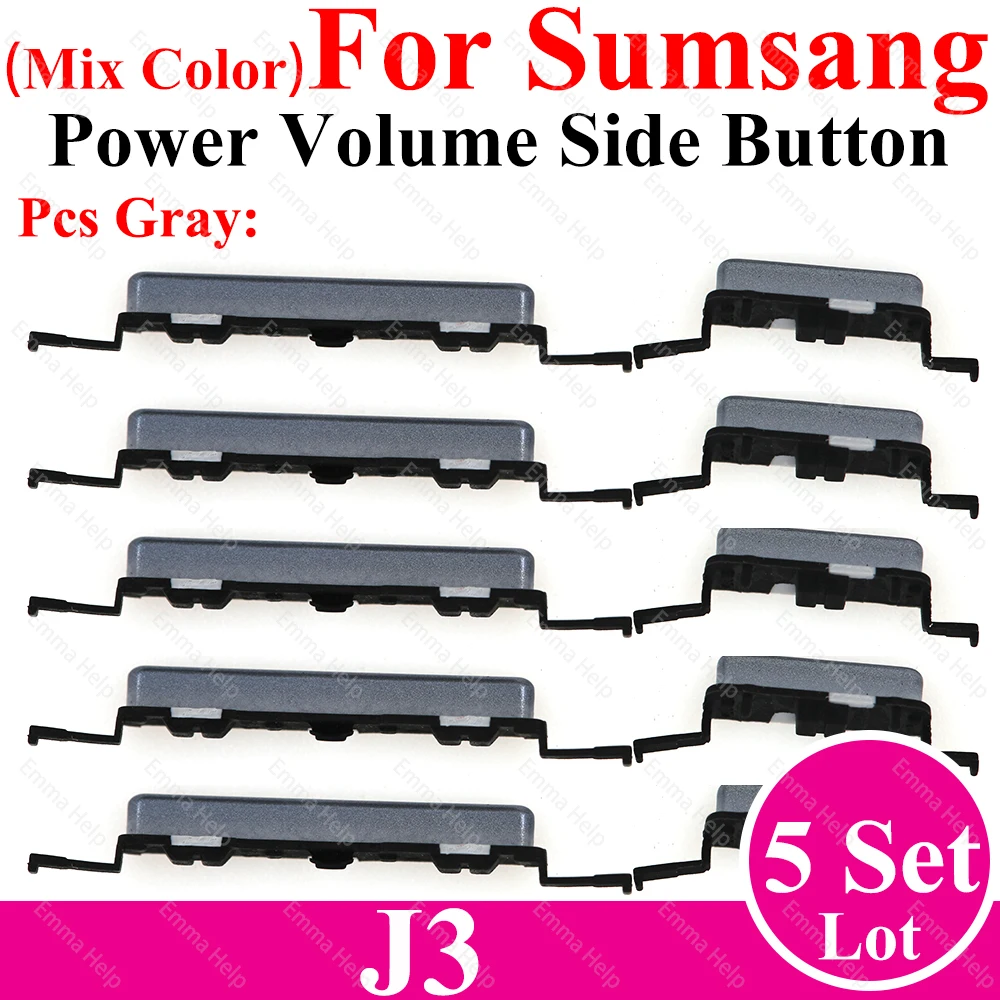 Volume Power Button Replacement for Samsung Devices - Side Power Key On/Off Repair Parts