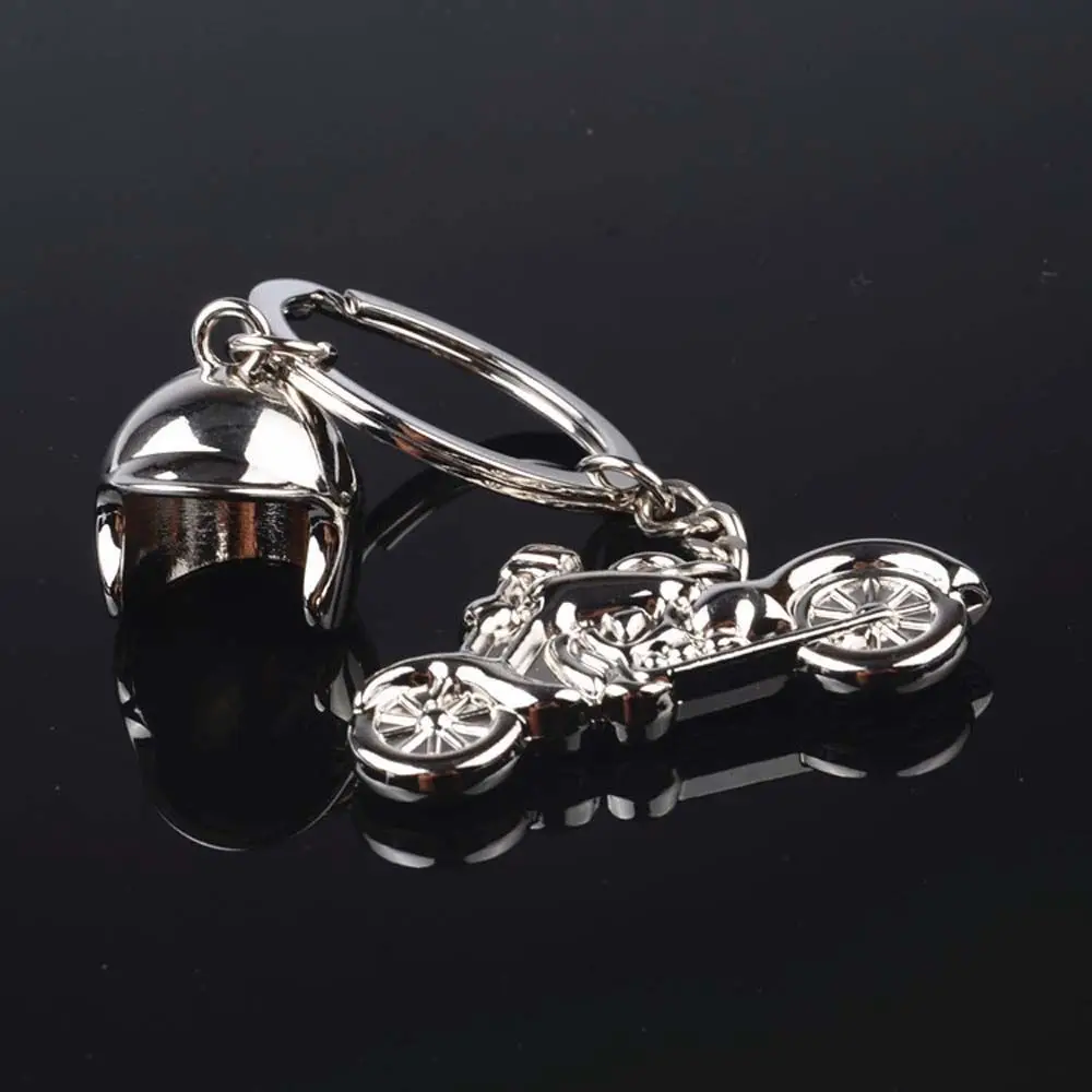 Accessories Gift For Men Women Knight Hat Car Model Motocross Key Holder Key Chain Bag Charm Key ring metal triangle spring buckle keychain snap ring for wallet car bag handbag key making supplies accessories charm connector