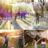 Big Size Adjustable Outdoor Bubble Wand Long Huge Bubbles Machine Gun Bar Sticks Without Water Shape For Kids Soap Bubble Toys 3