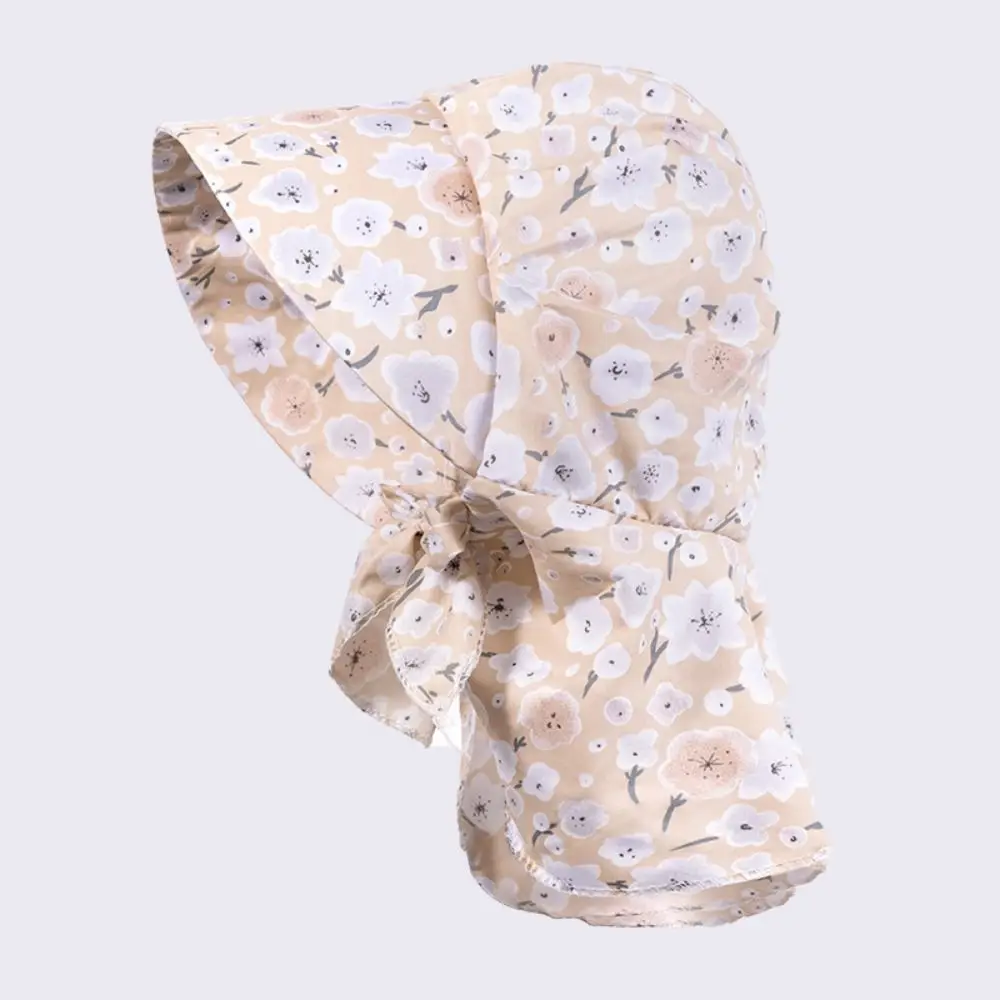 Durable Floral Print Summer Protective Cover Colorful Anti-UV Women's Beach Hat Windproof Quick Drying Sunscreen Caps Travel