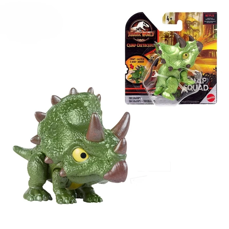 Jurassic World Mini Dinosaur Toy Figures - Tyrannosaurus & Ankylosaurus Action Set