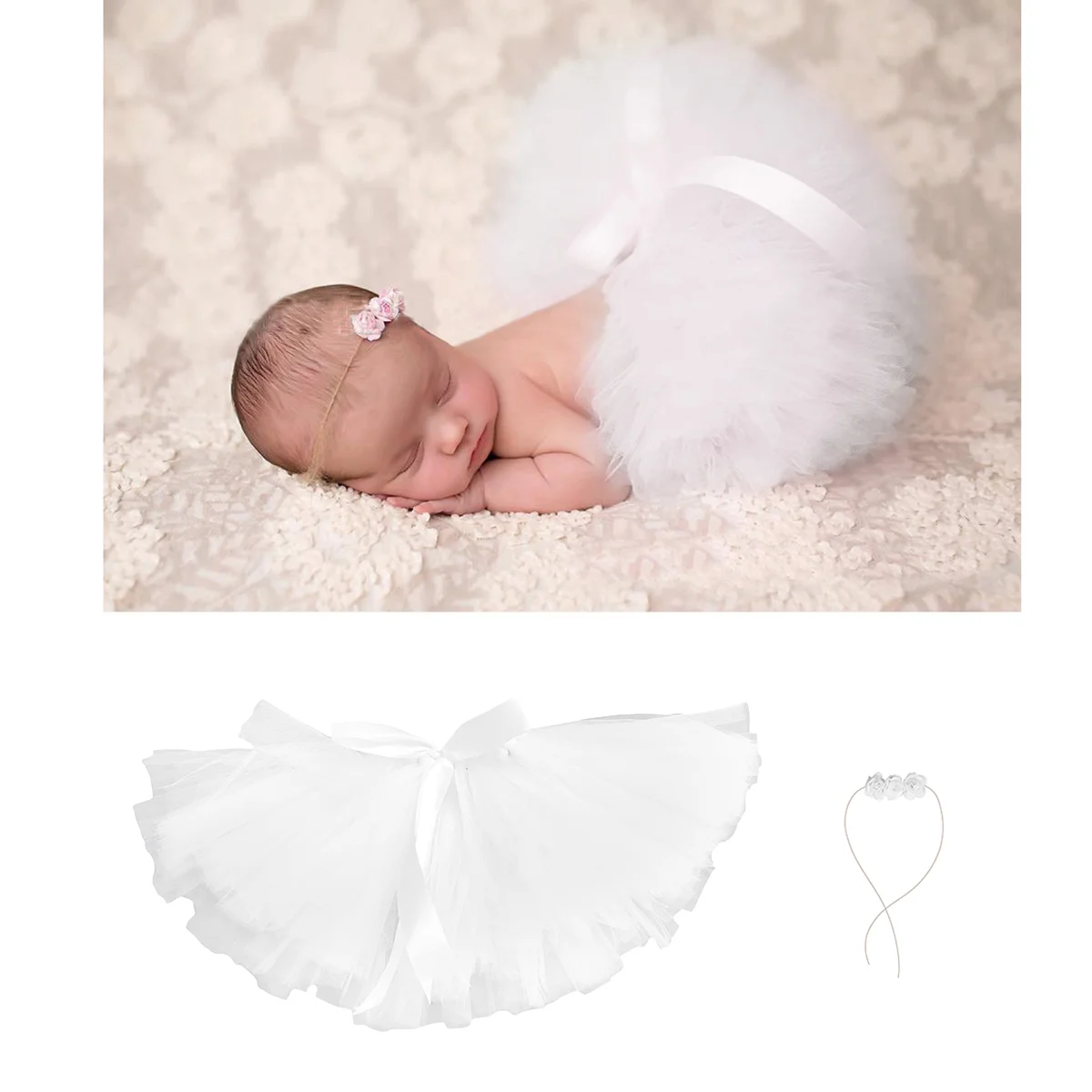 

Kids Clothes Infant Tutu Skirt Halloween Tulle Girl Dress Photo Prop Toddler Baby Photography