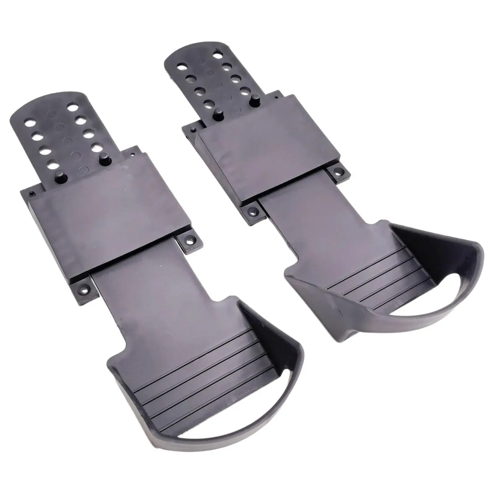 2Pcs Rowing Machine Pedals Non Slip Elliptical Machine Pedals for