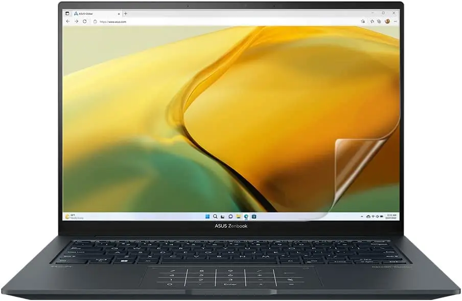 

2 шт. для Asus Zenbook 14X OLED UX3404 UX3402Z UX3404V UX3404VA UX3404VC 14,5 дюймов матовая высокая прозрачная фотопленка