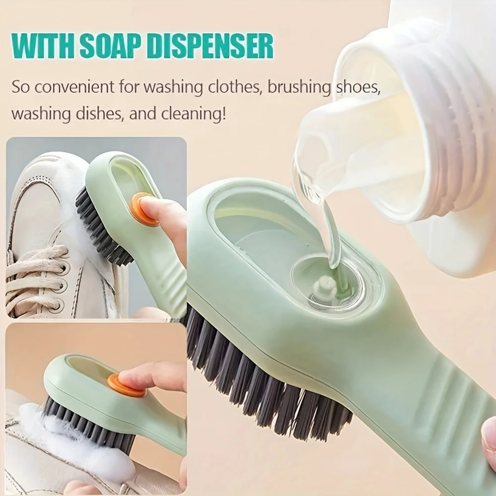 Reusable Portable Shoe & Clothes Cleaning Brush – Manual Scrubber for Underwear, Bathroom, No Power Needed