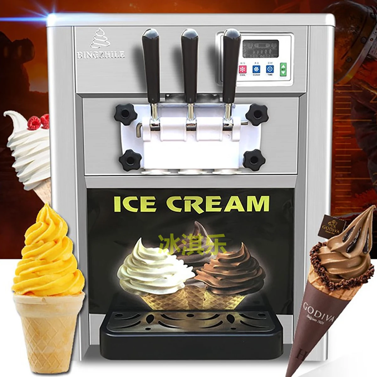 acessorio de substituicao para soft serve machine widt 1 pc 03