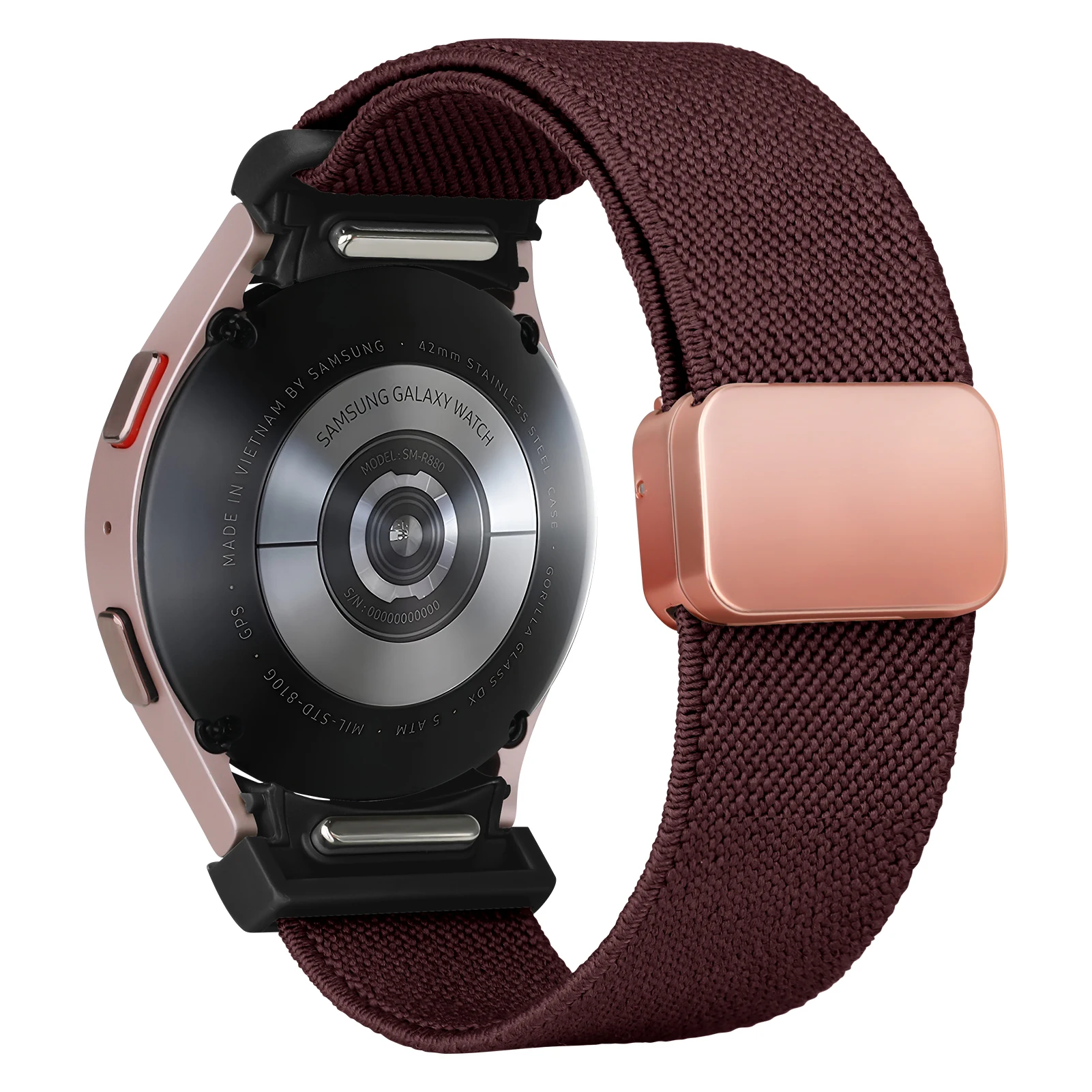 Magnetic Nylon No-Gap Watch Band Bracelet