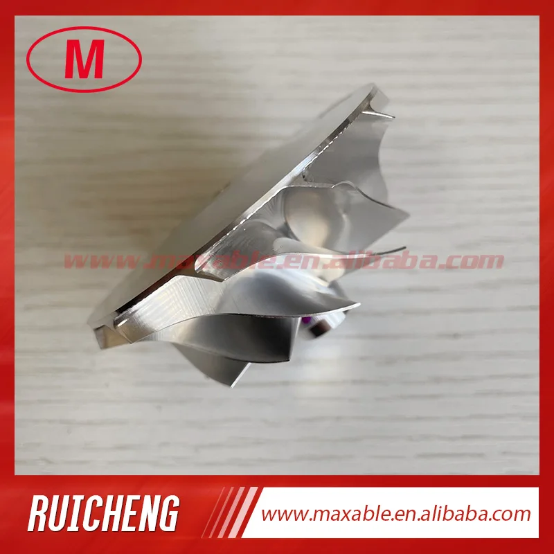 GT2871 452546-0005 53.11/70.98mm 11+0 blades bore:6.00 aluminum 2618/billet compressor wheel for 452546-0005/Trim 56 racing
