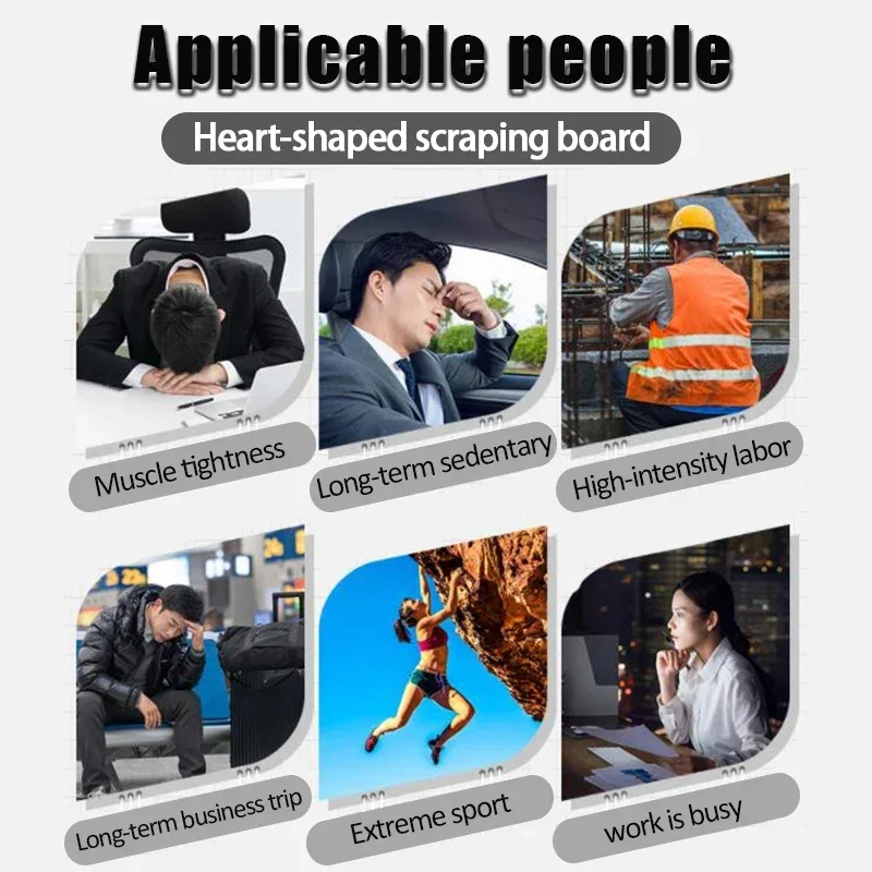 Sf595a307131f41c695a350ddfa90ac2fi Large Scraping Board and Knife | Meridian Acupoint Tool | Full Body Muscle Release | Scraping Therapy Massager GUASHA Mallzona