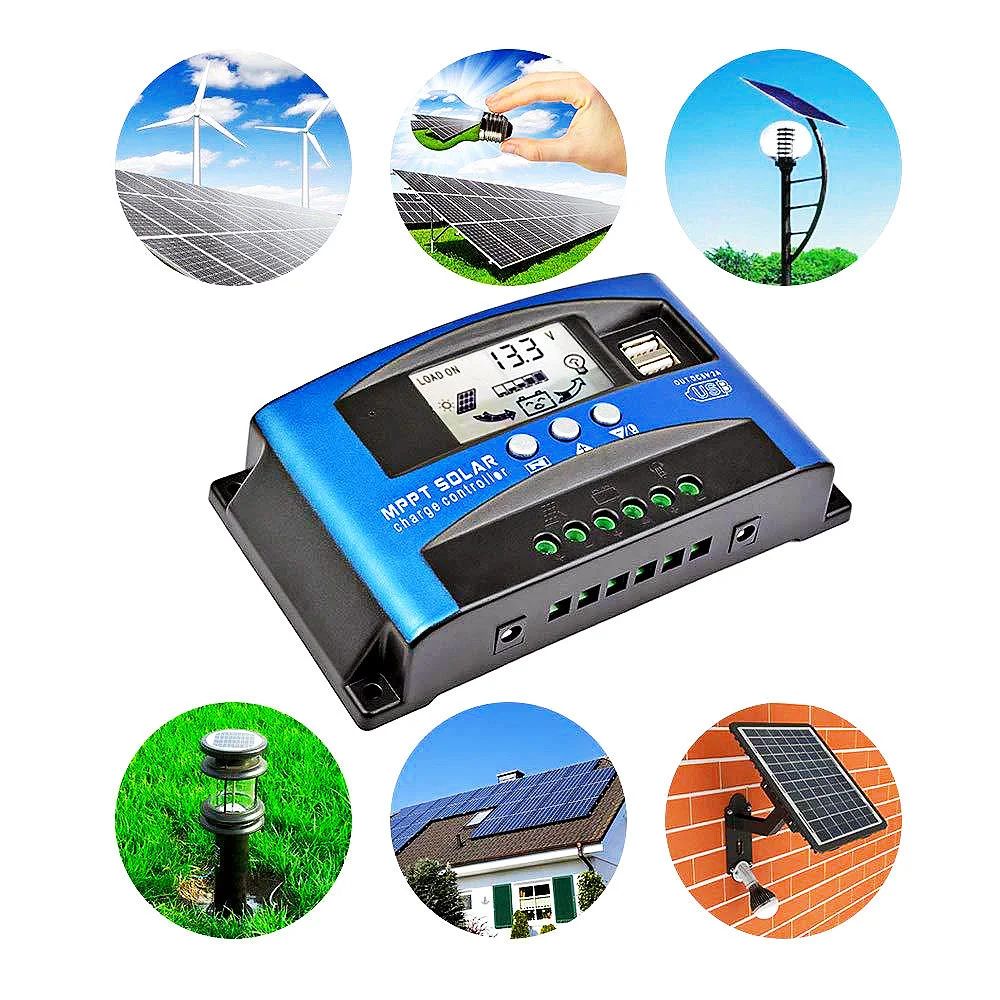 Bateria Do Painel Solar, Dual USB, 5V