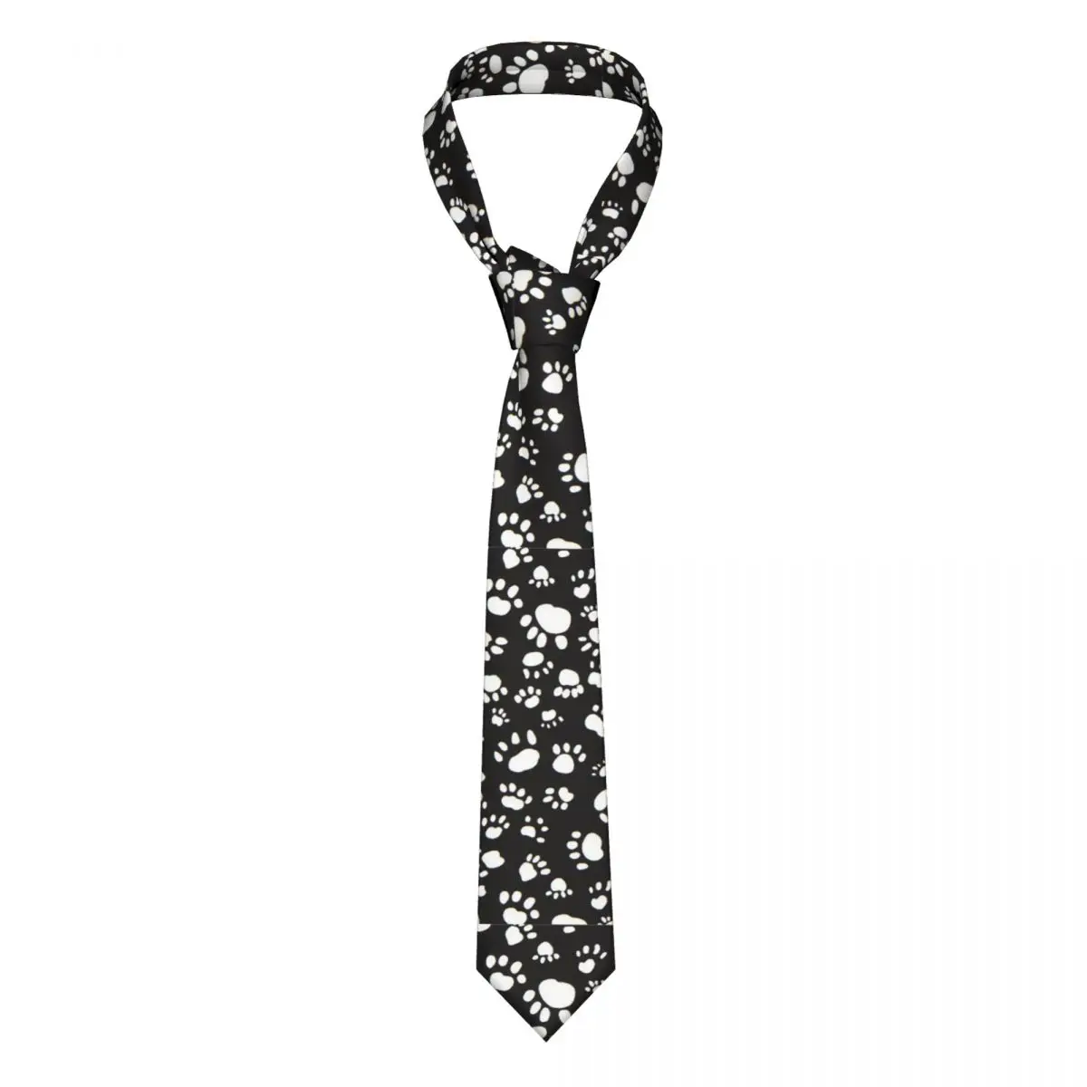 

Dog Paw Pattern Neckties Unisex Casual Polyester 8 cm Classic Neck Tie for Mens Shirt Accessories Gravatas Wedding Accessories