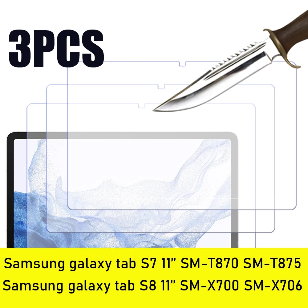 2 Pezzi Per Samsung Tab S8 11/S8 12.4/S8 Ultra 14.6 Protezione Dello Schermo In Vetro Temperato Per Samsung Galaxy Tab S8 Pellicola Protettiva
