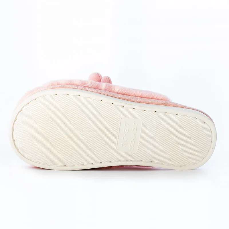Cotton Slippers Couples Home Autumn And Winter  Antiskid Indoor Lovely Lady Home Plush 2022 New Heat Preservation Cotton Mop