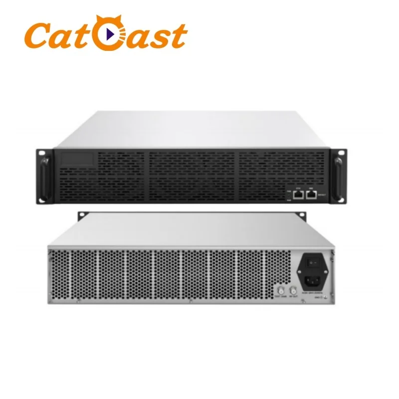 

CATV IP to RF Agile Analog Modulator IP to 32 48 64 Channels NTSC PAL Analog Modulator