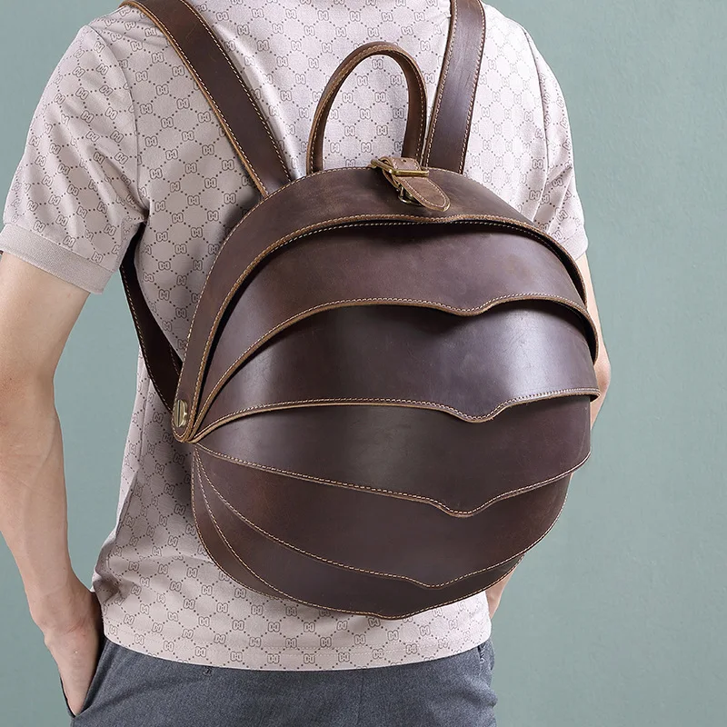 Style Shoulder Backpack Genuine Leather Bag Handbags For Women Casual High-Quality Messenger Versatile Luxury Female Crossbody