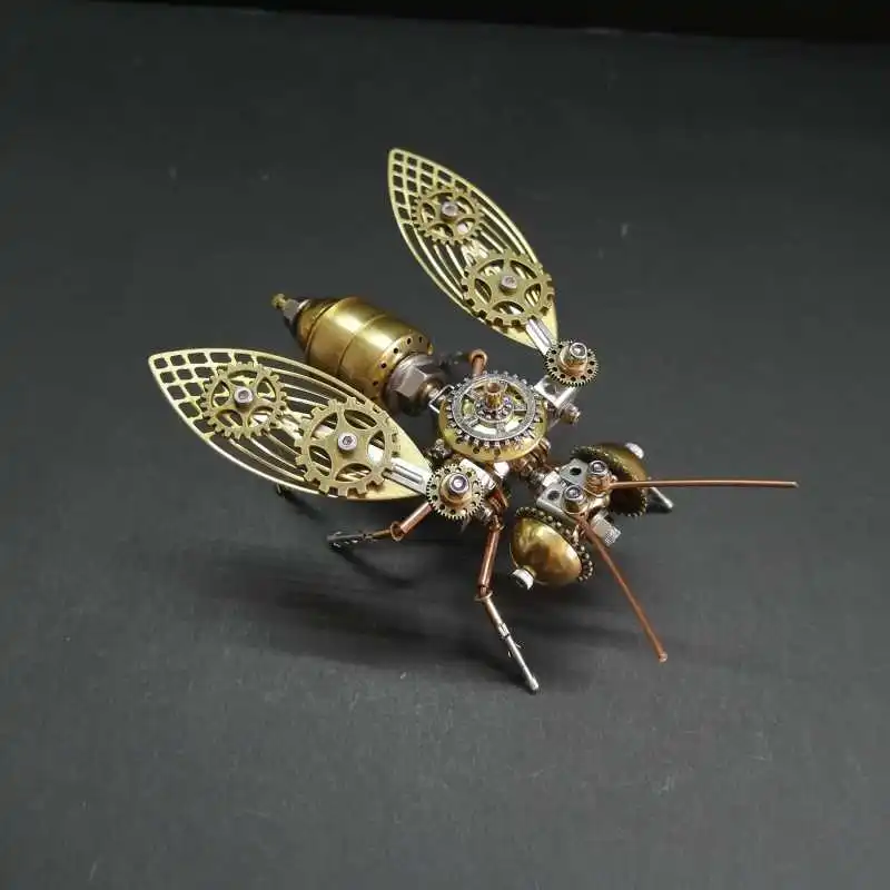 DIY 3D Puzzles Bee Steampunk Mechanical Insects Metal Assembly Spider / Scorpion / Ant  Model Kits Ornaments Assemble Models Toy 4