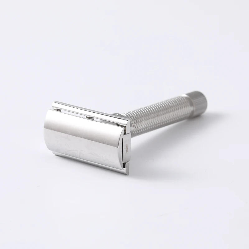 Yaqi-maquinilla de afeitar de seguridad ajustable para hombre, navaja Ultima de acero inoxidable