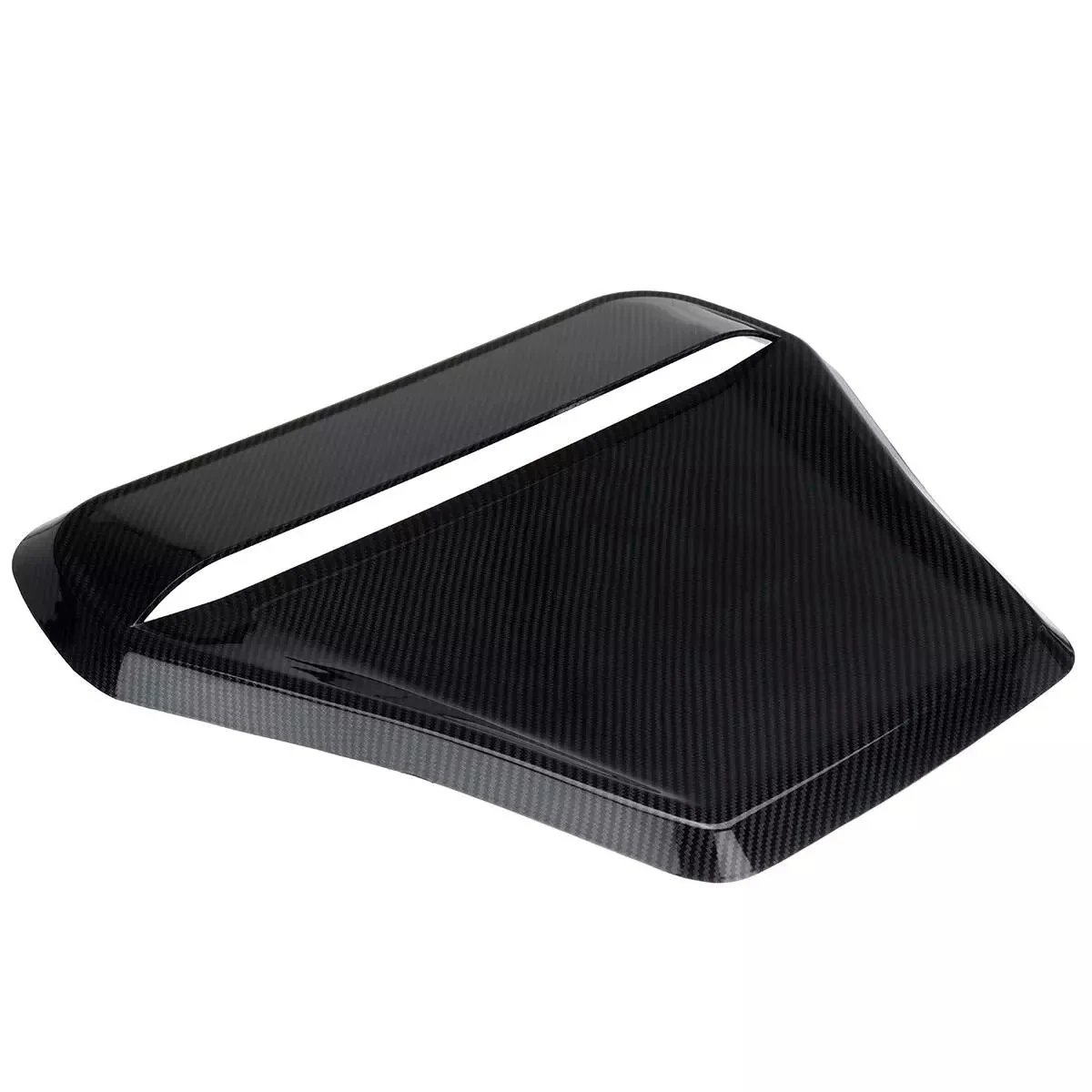 

Type-R Style Carbon Fiber Look Universal Car Fornt Hood Vent Air Outlet for Honda Civic Accord for Ford Focus -RS