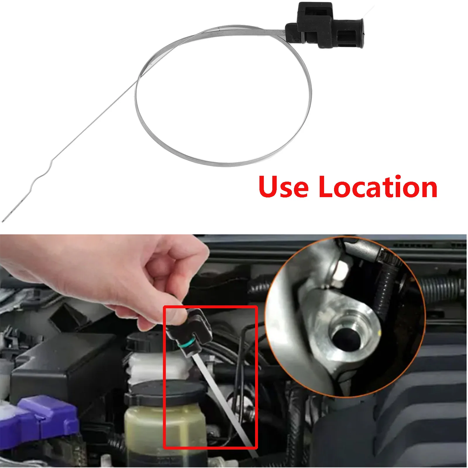 1X For Nissan Altima Quest Rogue Murano Car Transmission Engine oil Level Dipstick Stainless Steel Accessories31086-JA00A