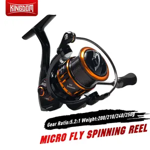 Kingdom Micro Fly Spinning Fishing Reel