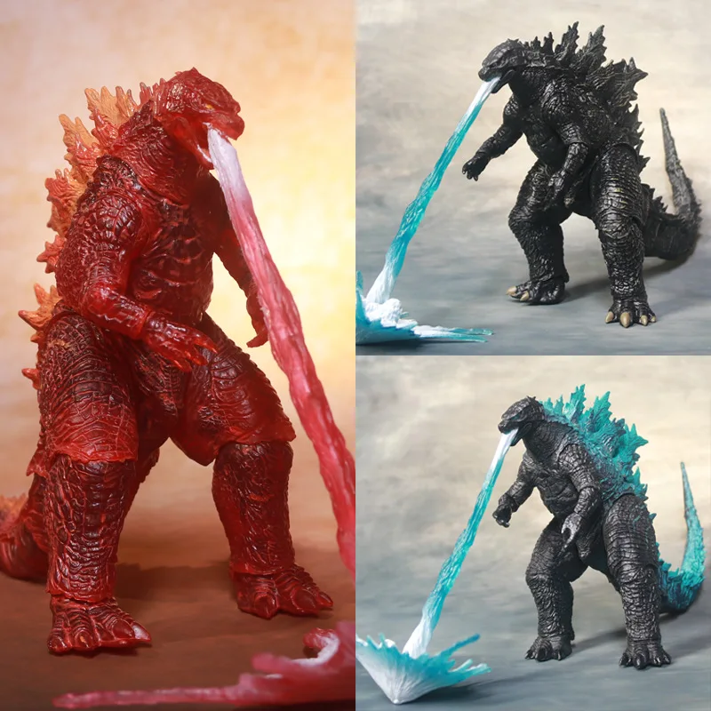 Hot Toys Godzilla Mobile Model Monster King Godzilla Vs. King Kong Movie Red Lotus Mobile Toy