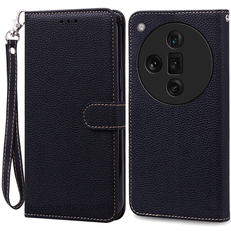 Luxurious Leather Wallet Flip Case - Soft Silicone Cover & Protective Shell