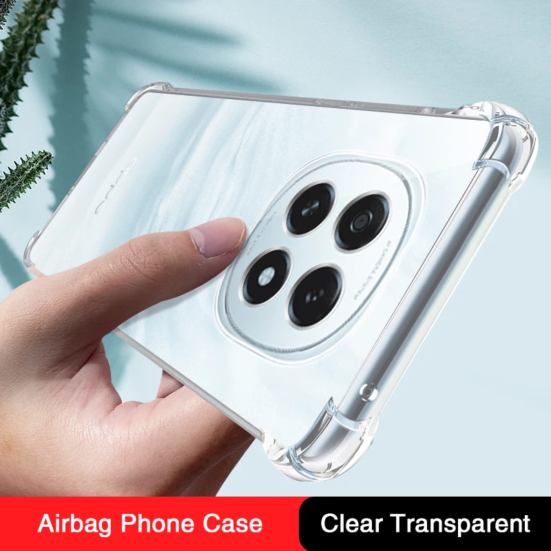Airbag Clear Silicone Phone Case with Lens Protection