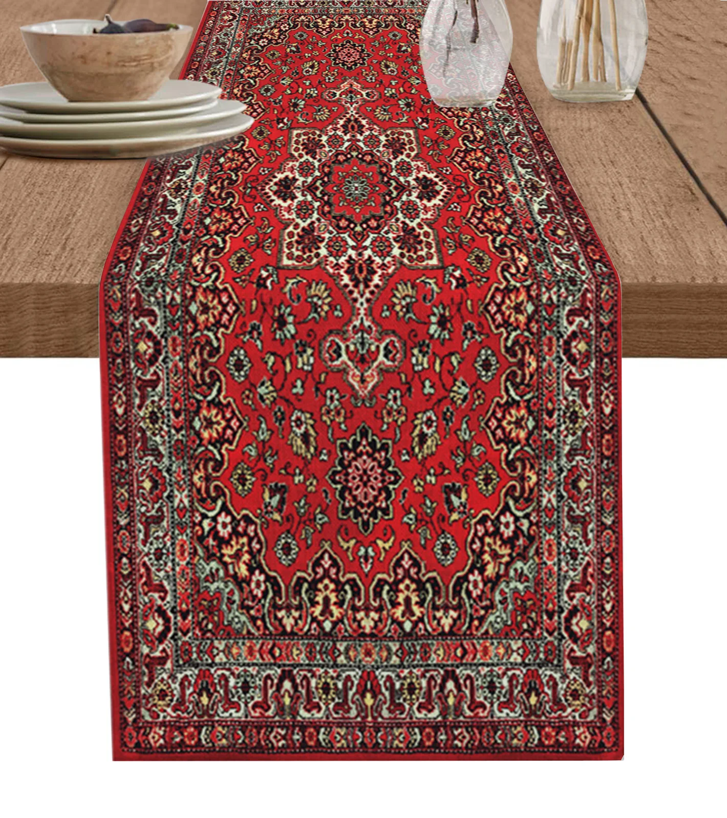 

Декоративная настольная дорожка в стиле ретро, домашний декор, украшение для обеденного стола, декор для стола