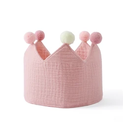 Adorable Baby Cotton Crown Hat - Soft and Cozy Newborn & Toddler Headwear (NEW 1)