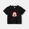 Mickey Mouse Children's Cotton Short sleeved Top Summer Children's T-shirt Boys and Girls Heart Soft Clothes Birthday Gift 6