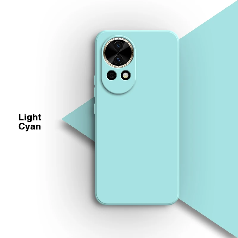 Premium Liquid Silicone Shockproof Phone Case with Camera Protection - Solid Black
